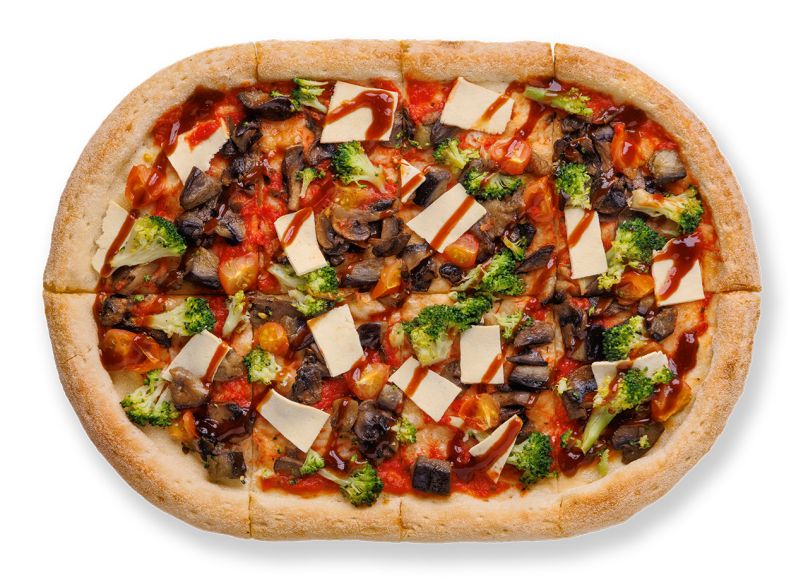 Постная пицца